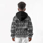 Pano De Terra Motifs Cabo Verde Kid Hoodie Black Color