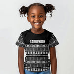 Pano De Terra Motifs Cabo Verde Kid T shirt Black Color