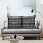 Pano De Terra Motifs Cabo Verde Pillow Cover Black Color