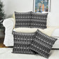 Pano De Terra Motifs Cabo Verde Pillow Cover Black Color