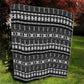 Pano De Terra Motifs Cabo Verde Quilt Black Color