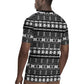 Pano De Terra Motifs Cabo Verde Rugby Jersey Black Color