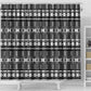 Pano De Terra Motifs Cabo Verde Shower Curtain Black Color