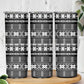 Pano De Terra Motifs Cabo Verde Skinny Tumbler Black Color