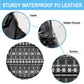 Pano De Terra Motifs Cabo Verde Spare Tire Cover Black Color