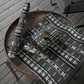 Pano De Terra Motifs Cabo Verde Wrapping Paper Black Color