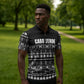 Pano De Terra Motifs Cabo Verde Zipper Polo Shirt Black Color