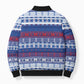 Pano De Terra Motifs Cabo Verde Bomber Puffer Jacket Flag Color
