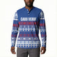 Pano De Terra Motifs Cabo Verde Button Sweatshirt Flag Color