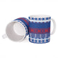 Pano De Terra Motifs Cabo Verde Ceramic Mug Flag Color