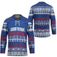 Pano De Terra Motifs Cabo Verde Hockey Jersey Flag Color
