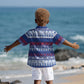 Pano De Terra Motifs Cabo Verde Kid Hawaiian Shirt Flag Color