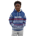 Pano De Terra Motifs Cabo Verde Kid Hoodie Flag Color