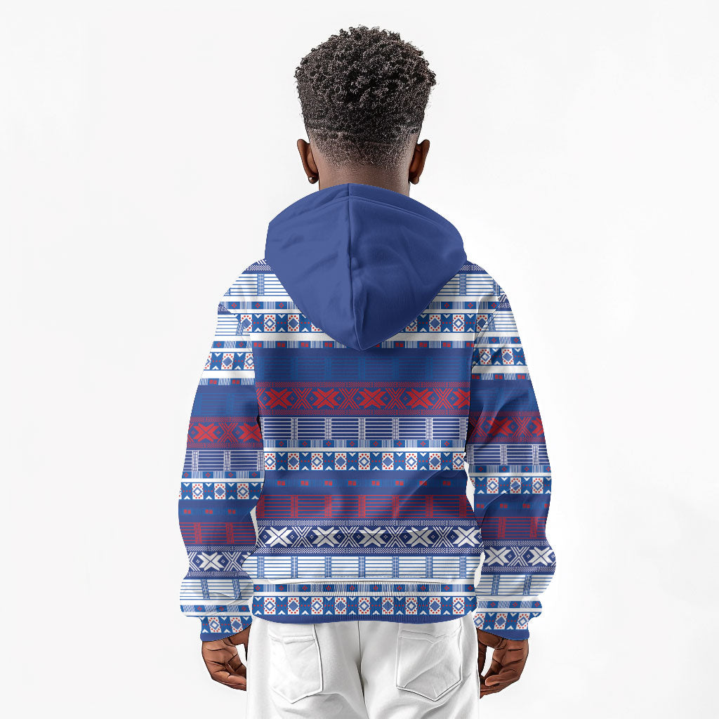 Pano De Terra Motifs Cabo Verde Kid Hoodie Flag Color