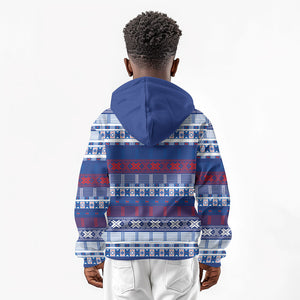 Pano De Terra Motifs Cabo Verde Kid Hoodie Flag Color