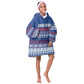Pano De Terra Motifs Cabo Verde Kid Wearable Blanket Hoodie Flag Color