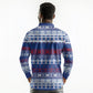 Pano De Terra Motifs Cabo Verde Long Sleeve Polo Shirt Flag Color