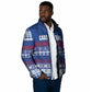 Pano De Terra Motifs Cabo Verde Padded Jacket Flag Color