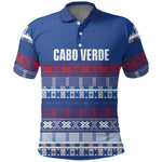 Pano De Terra Motifs Cabo Verde Polo Shirt Flag Color