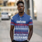 Pano De Terra Motifs Cabo Verde Polo Shirt Flag Color