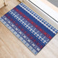 Pano De Terra Motifs Cabo Verde Rubber Doormat Flag Color