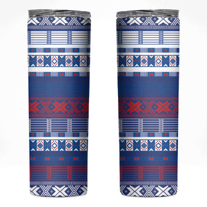 Pano De Terra Motifs Cabo Verde Skinny Tumbler Flag Color