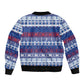 Pano De Terra Motifs Cabo Verde Sleeve Zip Bomber Jacket Flag Color