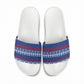 Pano De Terra Motifs Cabo Verde Slide Sandals Flag Color