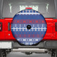 Pano De Terra Motifs Cabo Verde Spare Tire Cover Flag Color