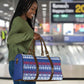 Pano De Terra Motifs Cabo Verde Travel Bag Flag Color