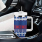 Pano De Terra Motifs Cabo Verde Tumbler With Handle Flag Color