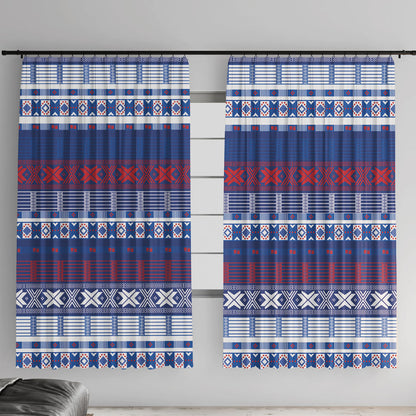 Pano De Terra Motifs Cabo Verde Window Curtain Flag Color
