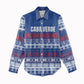 Pano De Terra Motifs Cabo Verde Women Casual Shirt Flag Color