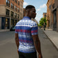 Pano De Terra Motifs Cabo Verde Zipper Polo Shirt Flag Color