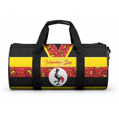 Uganda Independence Day Duffle Bag Ugandan Kitenge African Pattern