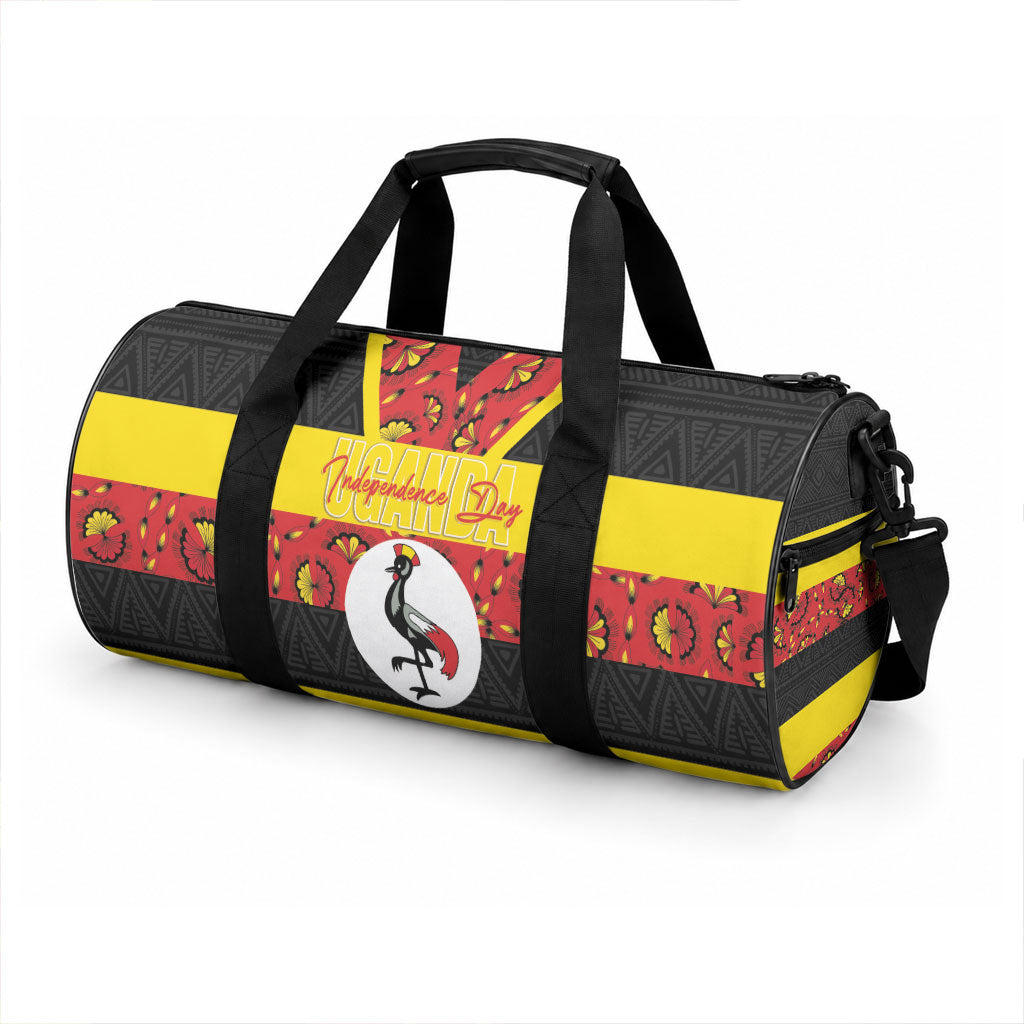 Uganda Independence Day Duffle Bag Ugandan Kitenge African Pattern