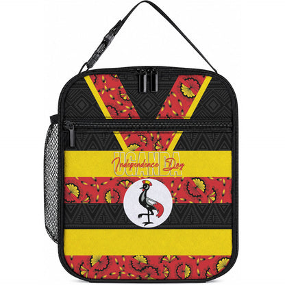 Uganda Independence Day Lunch Bag Ugandan Kitenge African Pattern