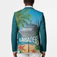 Afro Haiti Labadee Peninsula Blazer Caribbean Cruise Tropical Vibes - African Pride