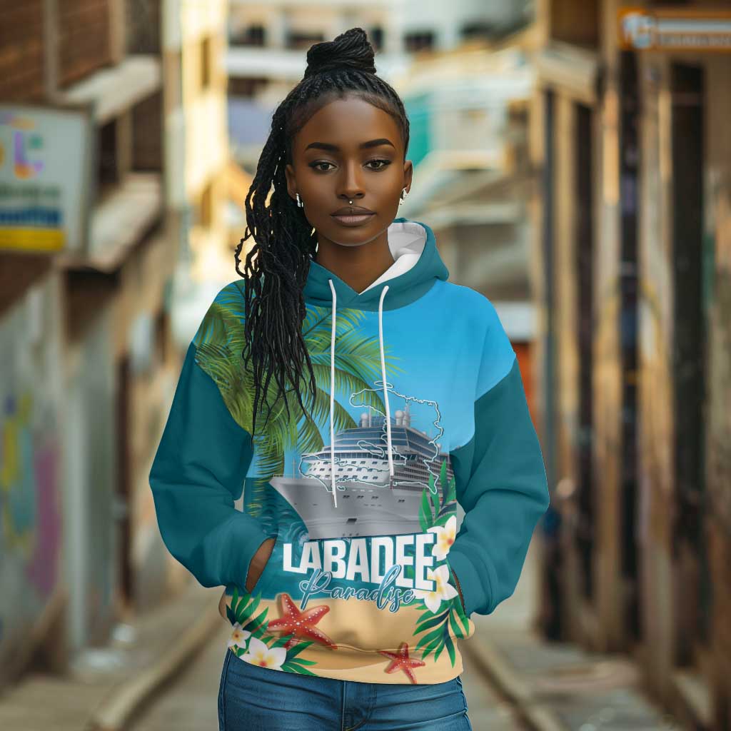 Afro Haiti Labadee Peninsula Hoodie Caribbean Cruise Tropical Vibes - African Pride