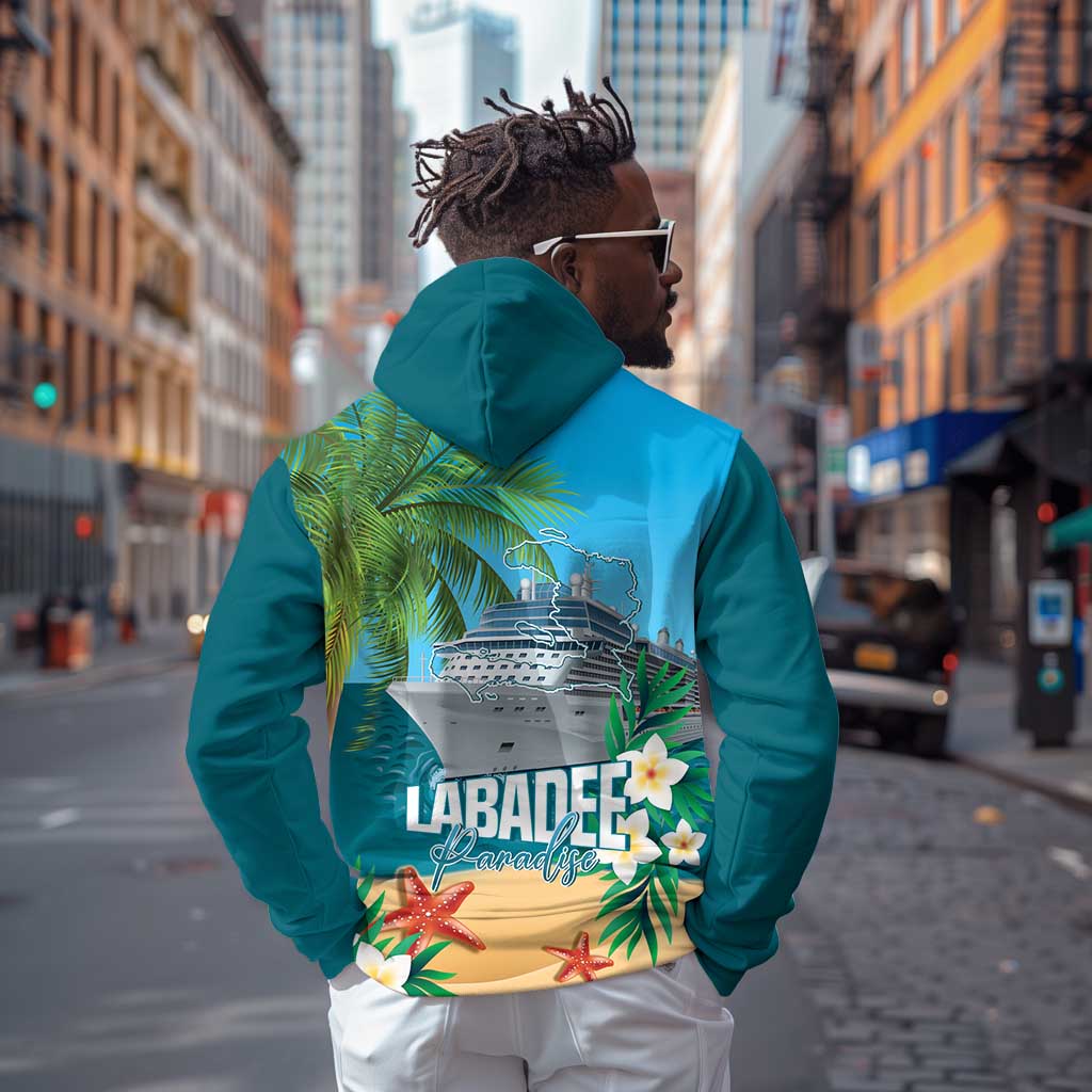 Afro Haiti Labadee Peninsula Hoodie Caribbean Cruise Tropical Vibes - African Pride