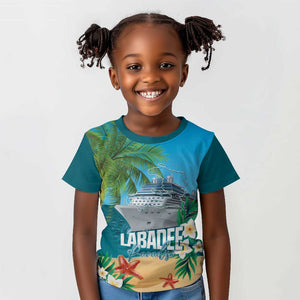 Afro Haiti Labadee Peninsula Kid T shirt Caribbean Cruise Tropical Vibes - African Pride