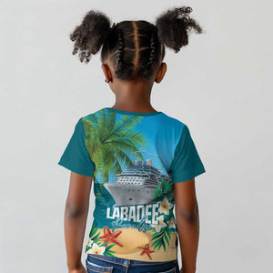 Afro Haiti Labadee Peninsula Kid T shirt Caribbean Cruise Tropical Vibes - African Pride