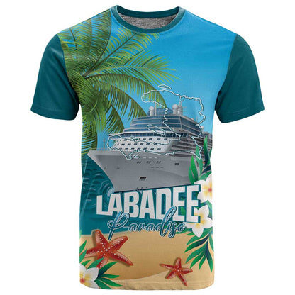 Afro Haiti Labadee Peninsula T shirt Caribbean Cruise Tropical Vibes - African Pride