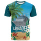 Afro Haiti Labadee Peninsula T shirt Caribbean Cruise Tropical Vibes LT14