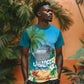 Afro Haiti Labadee Peninsula T shirt Caribbean Cruise Tropical Vibes - African Pride