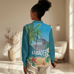 Afro Haiti Labadee Peninsula Women Casual Shirt Caribbean Cruise Tropical Vibes - African Pride