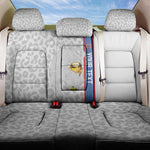 DR Congo Football Custom Back Car Seat Cover Come On Leopards White Color