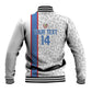 DR Congo Football Custom Baseball Jacket Come On Leopards White Color