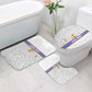 DR Congo Football Custom Bathroom Set Come On Leopards White Color