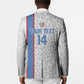 DR Congo Football Custom Blazer Come On Leopards White Color